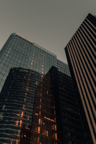 High-rise building low Angle shots

